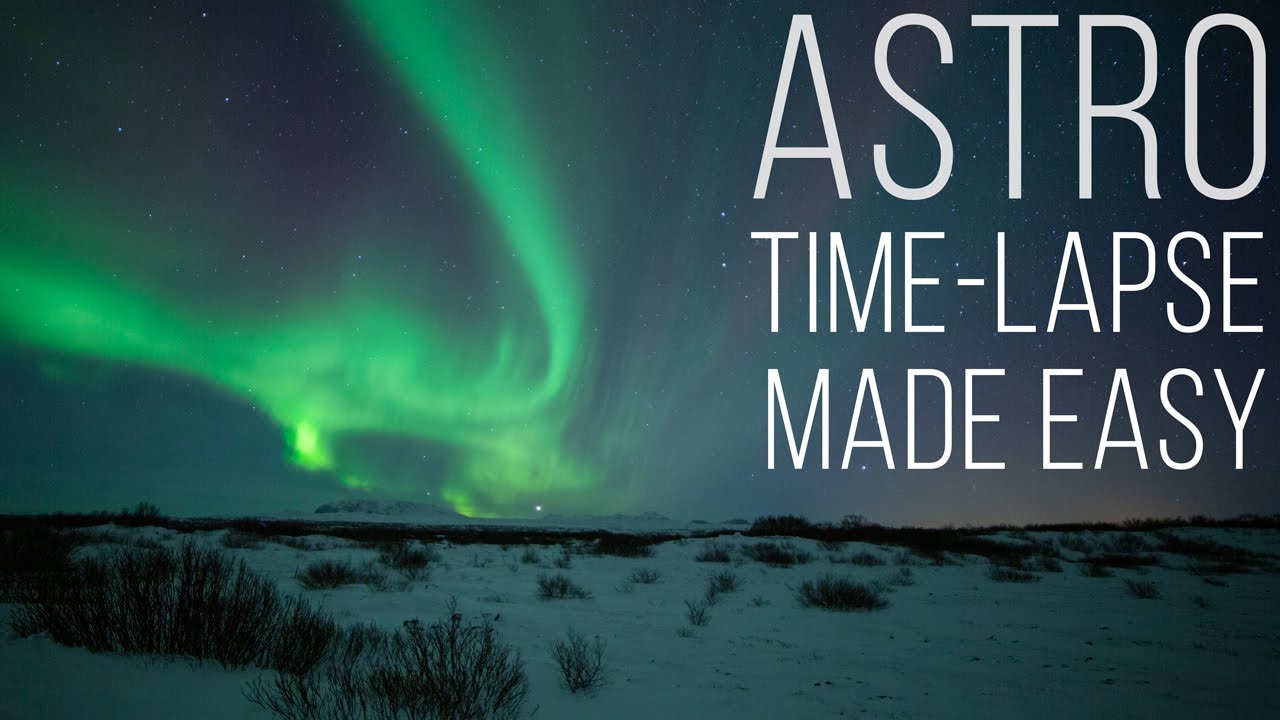 Astro Timelapse in Photoshop - Full Tutorial! - YouTube