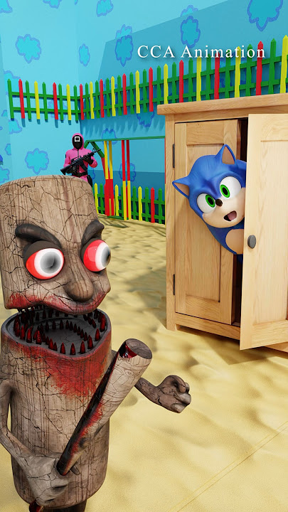 One Two, Buckle My Shoes! - SONIC | ITALIAN BRAINROT meme #sonic #tungsahur #funny #memes #cartoon