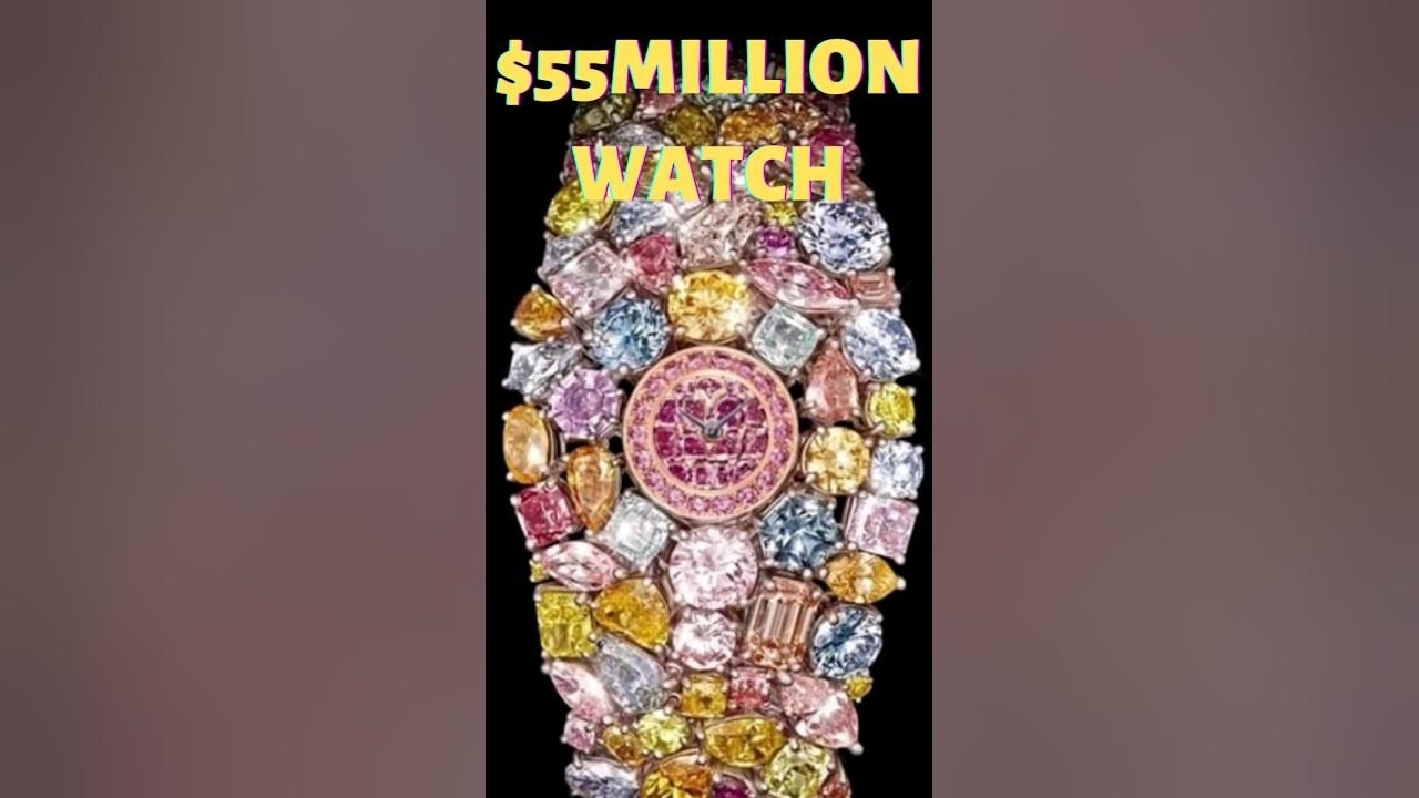 $55Million Watch - The Graff Diamonds Hallucination. - YouTube