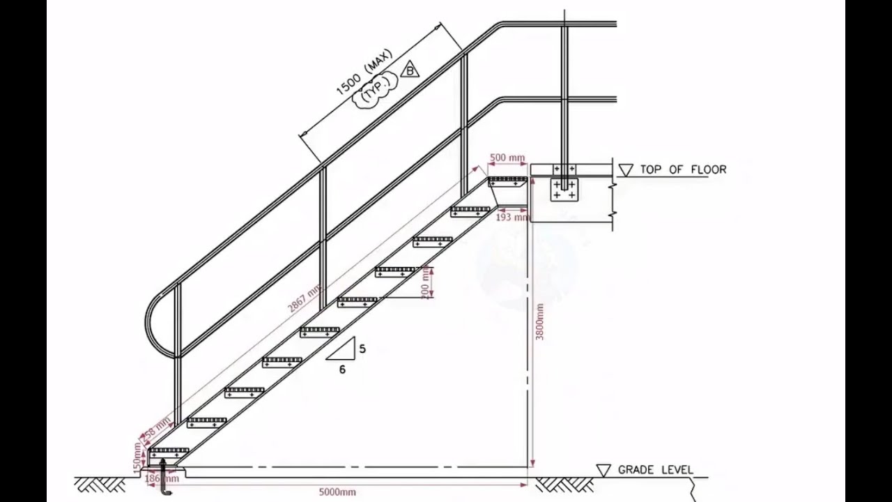 Structural Staircase Fabrication Tutorial How To Make A Steel 