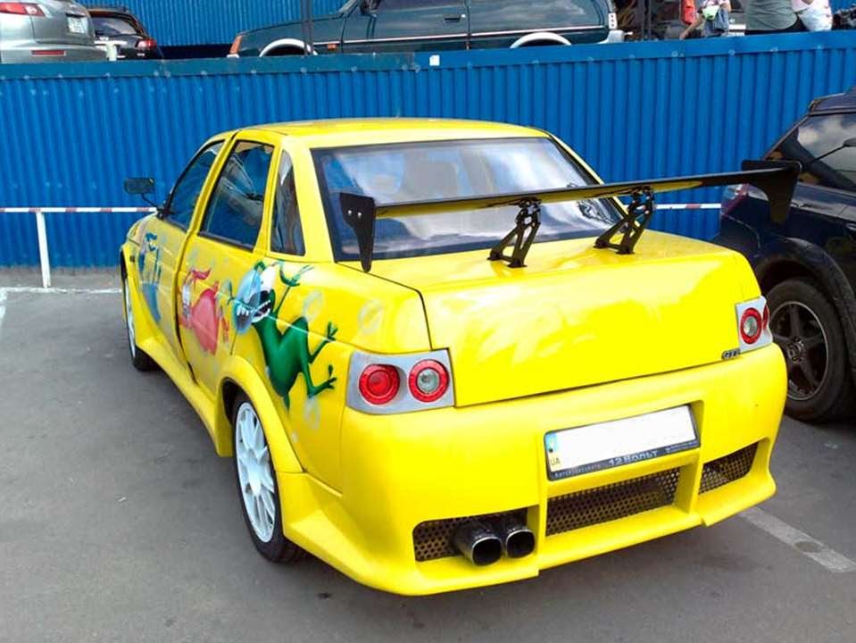 Прокачать машину