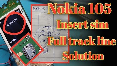 Nokia 105 insert sim jumper solution //nokia 105 sim ways // nokia 105 insert sim problem solution