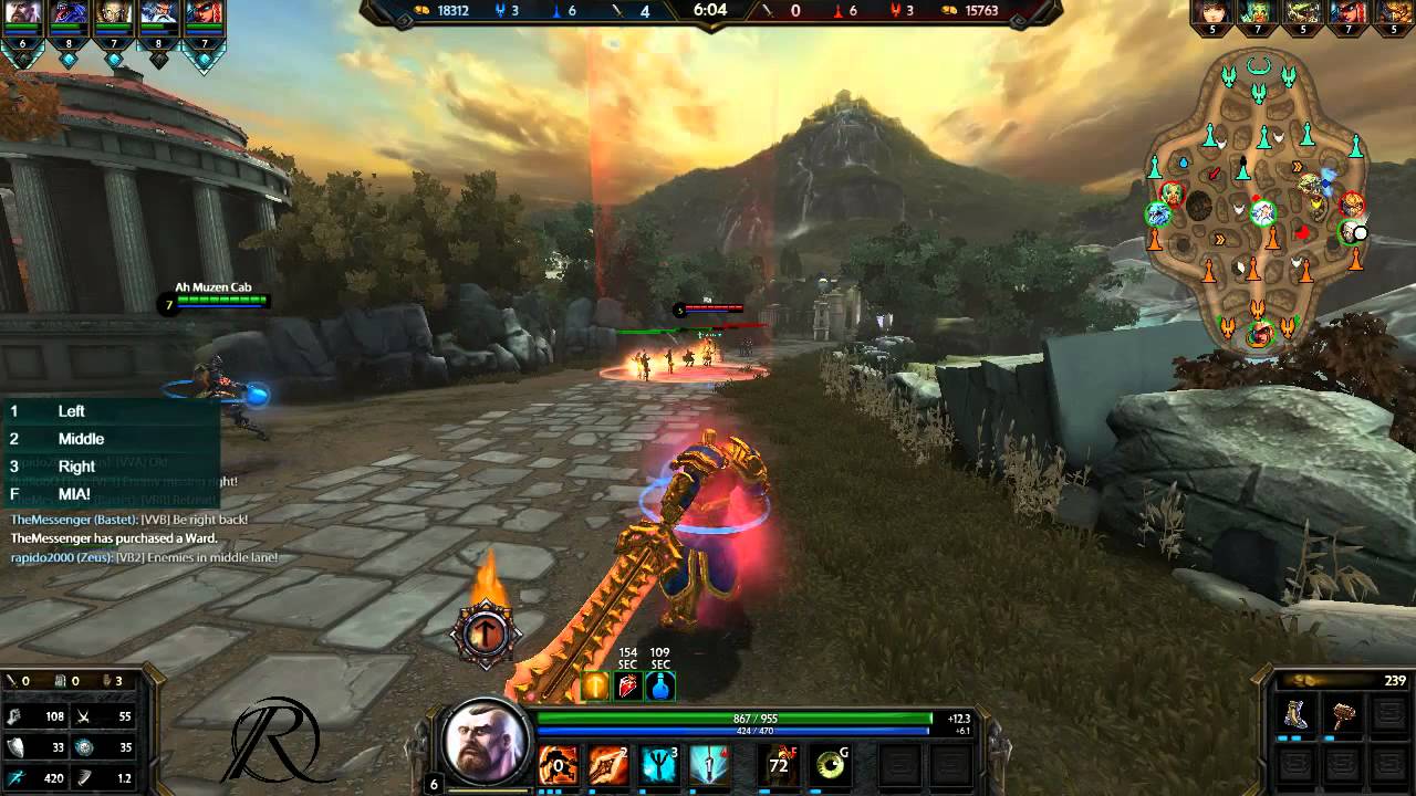 smite gameplay conquest tyr