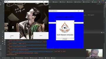 University registration Management  /Pycharm/tkinter/mysql/Xamp