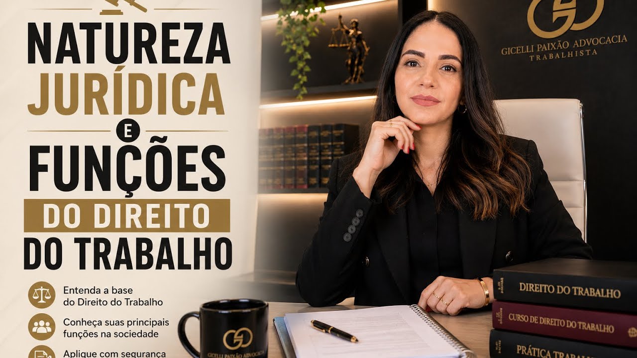 Natureza jurídica e funções do Direito do Trabalho #Direito - YouTube