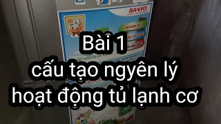 Bài 1 cấu tạo nguyên lý hoạt động tủ lạnh cơ
