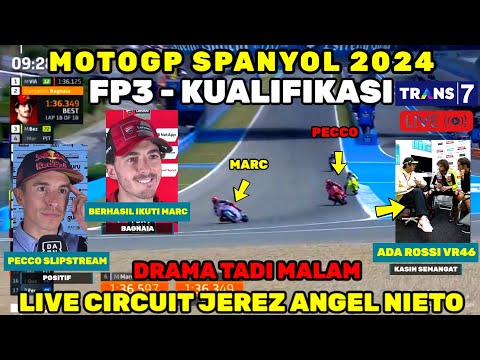 LIVE HARI INI🔴FP3 KUALIFIKASI MOTOGP SPANYOL 2024‼️BERITA MOTOGP HARI INI,MOTOGP HARI INI, MARQUEZ