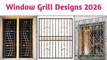 Window Grills Designs 2026 || Latest Grill Designs 2026 || #grilldesign #windows #windowgrilldesign