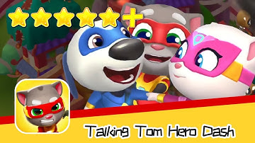 Talking Tom Hero Dash Run Game Day47 Walkthrough Super Cool Recommend index five stars+