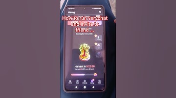 Verychat how to run and invite friends #verychat #verycoin #earnmoneyonline