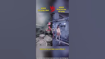 Borunte spraying robot #borunte #factory #industrialrobot #intelligence #machinery #industrial