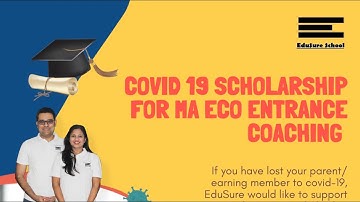 Scholarship in MA Eco Entrance Preparation Coaching | EduSure