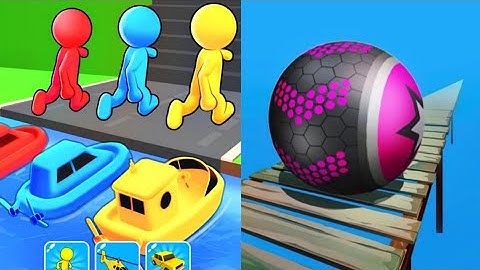 Shape-shifting vs Rollance : Adventure Balls Level 14 - New Gameplay Walkthrough Level 1 to 4