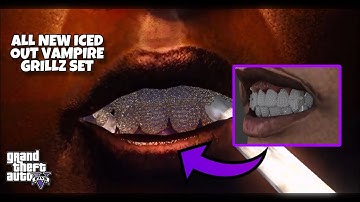 Making All New Iced Out Vampire Grillz Set In GTA 5 RP (FiveM) | Blender GTA 3D Modeling