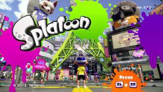 Splatoon First Play Intro