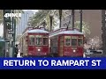Rampart streetcar service set to return Sunday