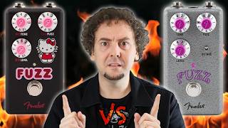 Are the Fender Hello Kitty and Hammertone Fuzz pedals THE SAME?! (NOT SPONSORED)