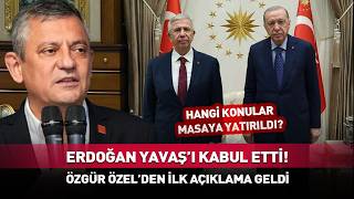 Erdoğan Mansur Yavaş Görüşmesine Özgür Özelden İlk Yorum...