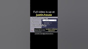 ServiceNow Store Highlights (SSH) v01122024 - short 🩳 #app #newrelease #feature #releasenotes #fixes