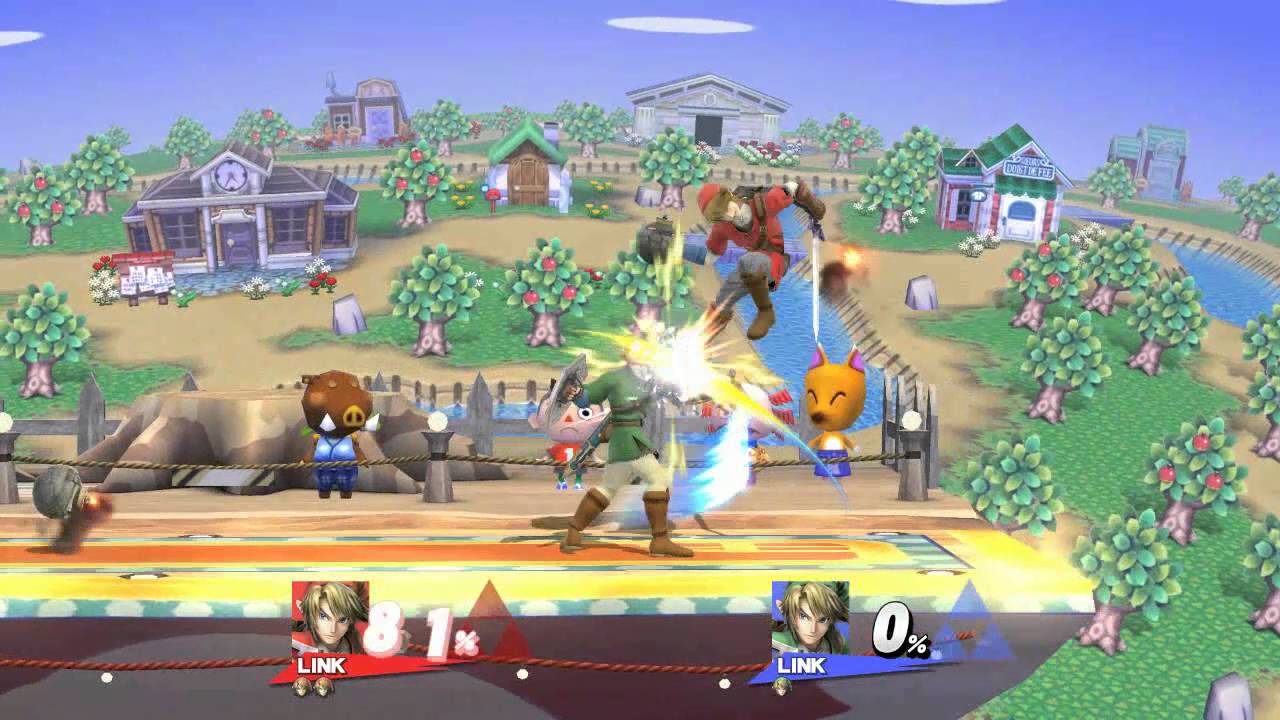 Nimious (Link) Vs. Glentendo (Link) SSB4 Friendlies Match 2 super smash bros. characters