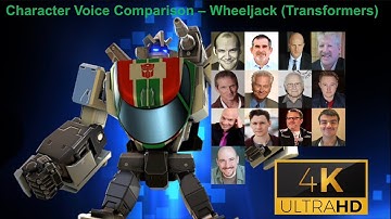 CHARACTER VOICE COMPARISON - WHEELJACK (TRANSFORMERS)
