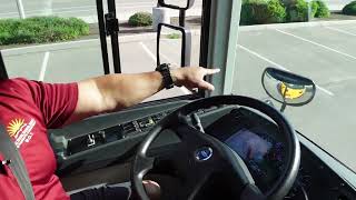 School bus pretrip inspection/ meets California standards