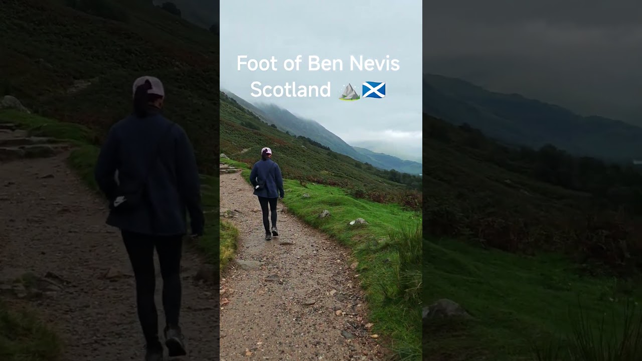 Climbing Ben Nevis, the highest mountain in the UK 