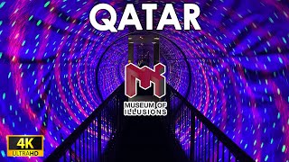 QATAR | Museum of Illusions | 4K 60FPS #qatar #walkthrough