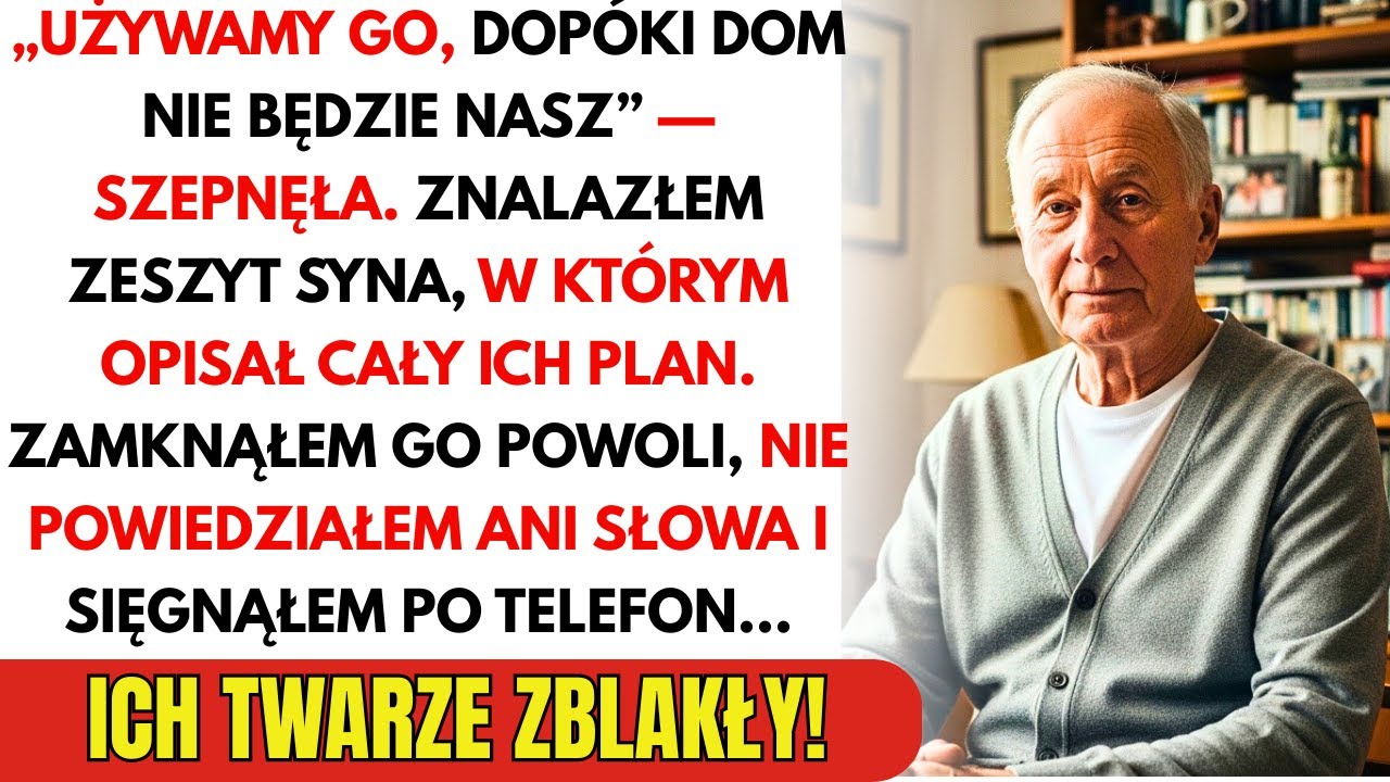 Podsłuchałem, jak synowa mówiła: ‘Niech umrze, wtedy dom będzie nasz.’ Rano dostała szok życia.