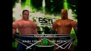 WWF No Mercy - John Cena vs. The Rock (N64)