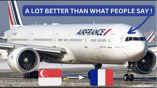 Trip Report / Air France 777-300 / Singapore - Paris [Economy Class]