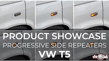 VW T5 Smoked Dynamic LED Side Repeaters | Vee Dub Transporters