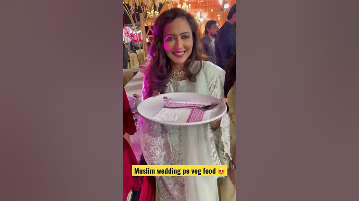 What I ate at a Muslim Wedding Reception 😍 #shorts #garimasgoodlife