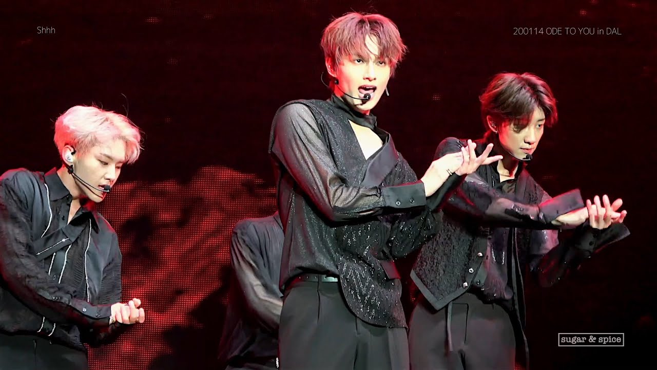 200114 Ode To You in Dallas SEVENTEEN Performance Team - Shhh 직캠 (JUN 준 4K Fancam)