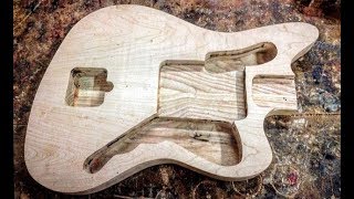 Jaguar Guitar Body Build