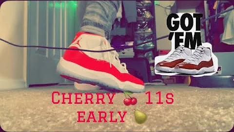 Jordan 11 Cherry early pair review/On foot  watch this b4 you buy