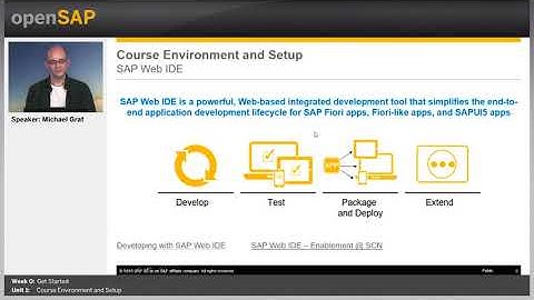 openSAP ui51 Week 0 Unit 1 CEAS Video