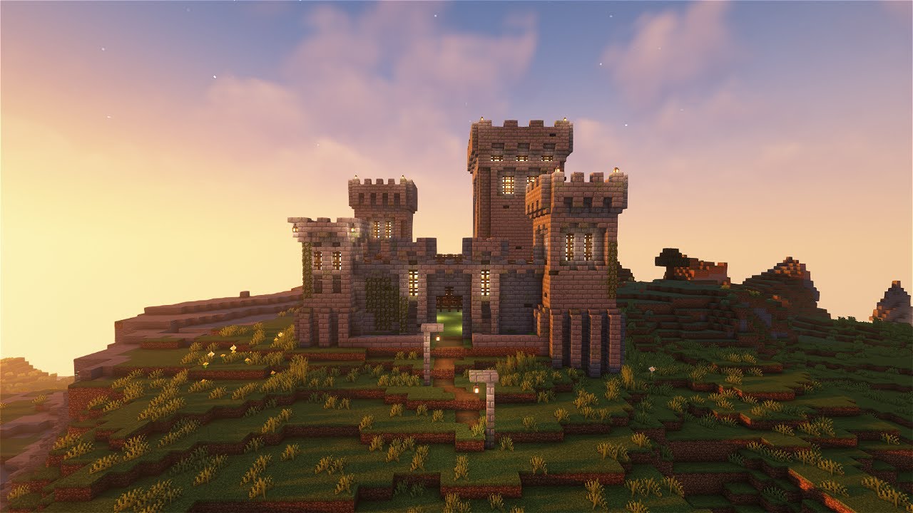 Medieval Castle : Minecraft Timelapse (Special) - YouTube