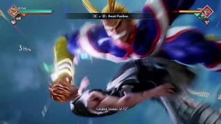 JUMP FORCE All of All Might's special moves