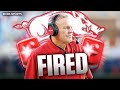 Arkansas FIRES head coach Sam Pittman, Bobby Petrino to serve as interim head coach