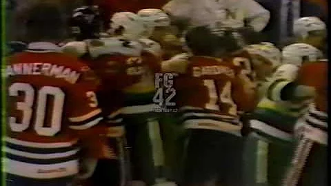 Chicago-Minnesota Bench Clearing Brawl 3/21/83 (not the usa broadcast)
