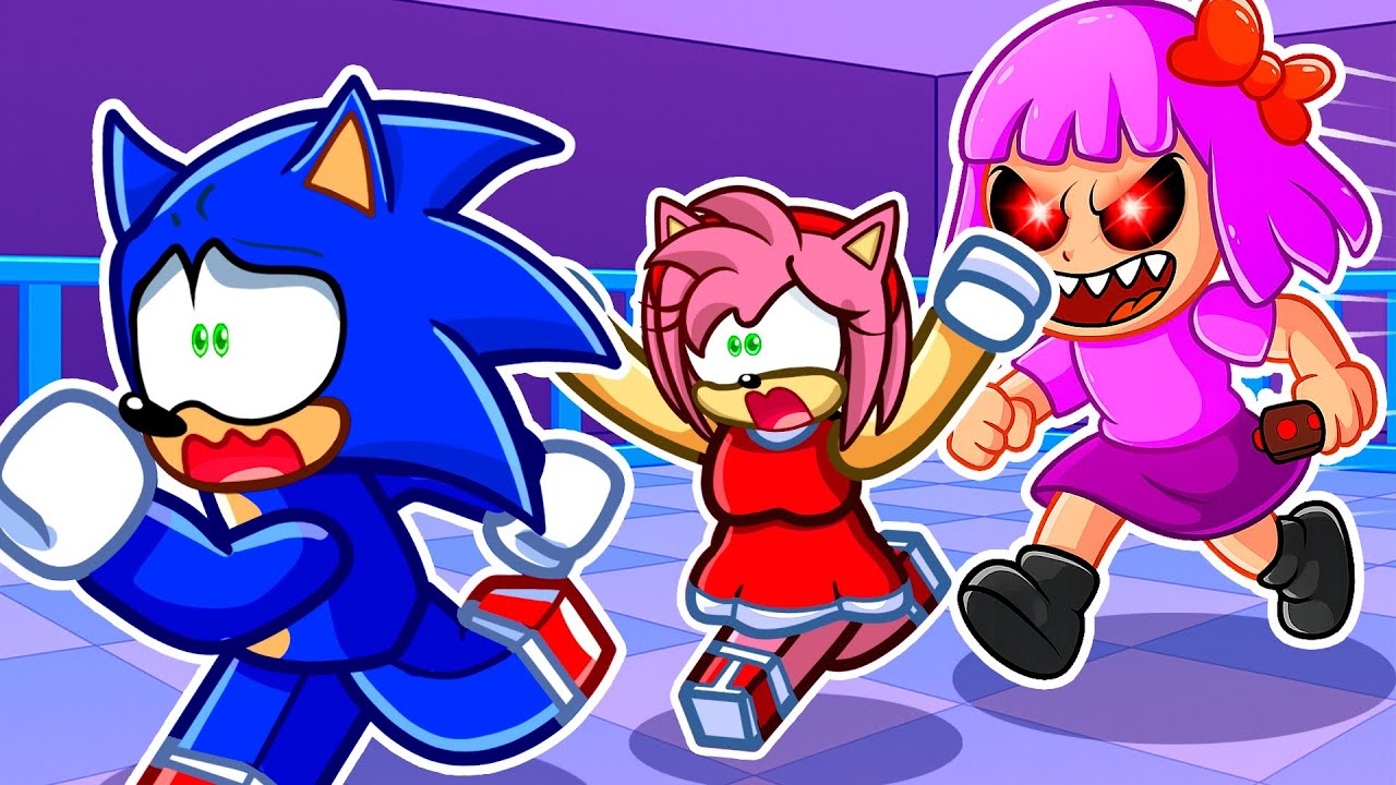 Escape SCARY POLLY In Roblox With MY FRIENDS...