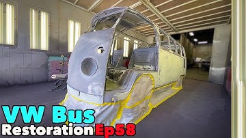 VW Bus Restoration - Episode 58 - Prime Time! | MicBergsma