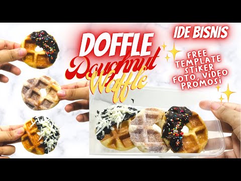 Resep Donat Waffle