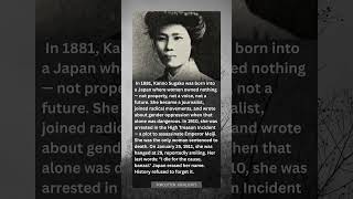 Japan Executed Her at 29 for Refusing to Be Silent. Her Words Outlived the Empire.