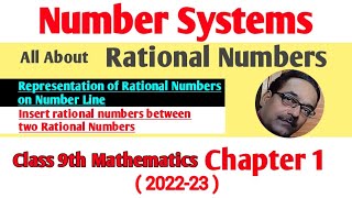 Class 9 Maths Chapter 1 Number Systems Ncert Rational Numbers