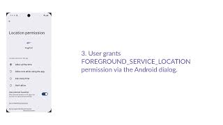 PayPoll – FOREGROUND_SERVICE_LOCATION Permission Demo