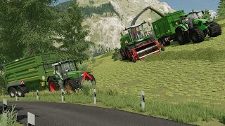 [FS22] Erstes Video im LS22 Gras häckseln in Erlengrad [Erlengrad 1]