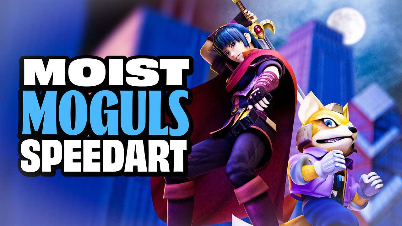 MOIST MOGULS MELEE Blender Speedart