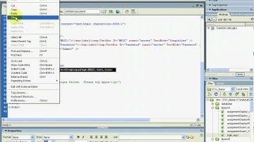Dreamweaver MX 2004 ADO.NET Lesson 5 (part 1)